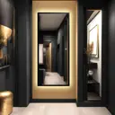 Зеркало с рамой Alias qr170603b 60x170 см