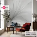 Фотообои флизелиновые Barton wall 3d Абстракция Цветы 200x270 см M24002-G
