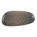 Блюдо сервировочное Bonna 16x36 см фарфор цвет коричневый