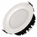 Светильник точечный встраиваемый светодиодный Arlight Mist 039062 4 м² под отверстие 130 мм цвет белый