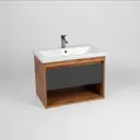 Тумба под раковину Viant Бостон VBOS70COG-T1YP подвесная 70