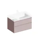 Тумба под раковину Kerama Marazzi CUBO CUB.80.2\MAL подвесная 80
