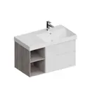 Тумба под раковину Kerama Marazzi CUBO CUB.90Rh\WHT.M подвесная 90