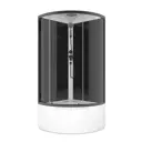 Душевая кабина Domani-Spa Simple 99 high DS01Sm99HBCl00.Gt-V1.2-Black.MP.P. высокий поддон. черные стенки графит профиль. Black accents. 90x90x218