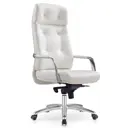 Офисное кресло Бюрократ _DAO/WHITE 66.5x133x88 см кожа цвет белый