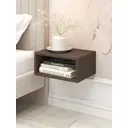 Тумба прикроватная Monofix 40x18.2x30 см 1 ящик ЛДСП цвет венге