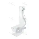 Слив-перелив для ванны Vega D40 мм 60 см с тросиком белый глянцевый