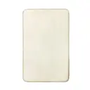 Коврик для ванной Lemer Lana 50x80 см цвет белый