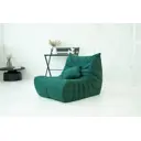 Кресло CoolBag Француз 90x80x105 см велюр цвет зелёный