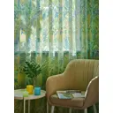 Тюль на шторной ленте Обуховская Мануфактура Фрида 200x270 см цвет зеленый