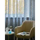 Тюль на шторной ленте Обуховская Мануфактура Забрус 300x270 см цвет фиолетовый