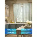 Комплект штор на шторной ленте Comfy Way Аннеси 150x180 см цвет зеленый