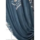 Комплект штор на шторной ленте Comfy Way Абсидес 150x280 см цвет синий