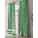 Комплект штор на шторной ленте Comfy Way Шорлинс 150x230 см цвет зеленый