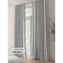 Комплект штор на шторной ленте Comfy Way Ронмирсон 150x230 см цвет белый