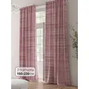 Комплект штор на шторной ленте Comfy Way Ронкриолт 150x230 см цвет розовый