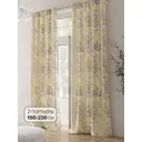 Комплект штор на шторной ленте Comfy Way Чалкис 150x230 см цвет желтый