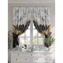 Комплект штор на шторной ленте Comfy Way Класток 150x160 см цвет серый