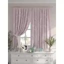 Комплект штор на шторной ленте Comfy Way Венцио 150x160 см цвет розовый