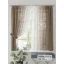 Комплект штор на шторной ленте Comfy Way Неруса 150x170 см цвет белый