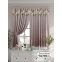 Комплект штор на шторной ленте Comfy Way Ламинно 150x160 см цвет бежевый