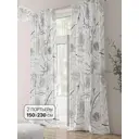 Комплект штор на шторной ленте Comfy Way Толернис 150x230 см цвет белый