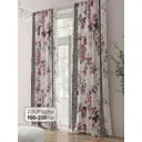Комплект штор на шторной ленте Comfy Way Ронтелс 150x230 см цвет розовый