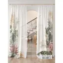 Комплект штор на шторной ленте Comfy Way Плафио 150x250 см цвет белый