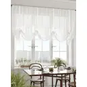 Тюль на шторной ленте Comfy Way Ринфартис 300x155 см цвет белый