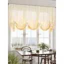 Тюль на шторной ленте Comfy Way Рианфис 300x155 см цвет оранжевый