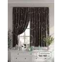 Комплект штор на шторной ленте Comfy Way Вантрел 150x160 см цвет коричневый