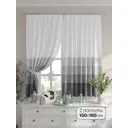 Комплект штор на шторной ленте Comfy Way Киранвис 150x160 см цвет белый