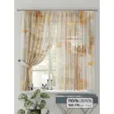 Комплект штор на шторной ленте Comfy Way Намита 150x170 см цвет бежевый