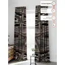 Комплект штор на шторной ленте Comfy Way Генворил 150x300 см цвет коричневый