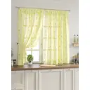 Комплект тюль 2 шт на ленте Comfy Way Свилс - 81 CW579081 150x160 см вуаль цвет желтый