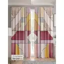 Комплект штор 2 шт на ленте Comfy Way Базовая Коллекция CW521113 150x240 см жаккард цвет оранжевый
