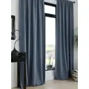 Комплект штор на ленте At Home Ферант AT206558 300x250 см вуаль цвет синий