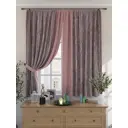Комплект штор на ленте At Home Кронго AT925312 150x180 см вуаль цвет серый