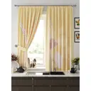 Комплект штор на ленте At Home Лерфенс AT925631 150x180 см вуаль цвет розовый