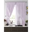 Комплект штор на ленте At Home Лерфенс AT925630 150x180 см вуаль цвет сиреневый
