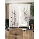 Комплект штор на ленте At Home Локсин AT961004 150x180 см вуаль цвет белый