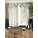 Комплект штор на ленте At Home Олиаро AT961078 150x180 см вуаль цвет бежевый