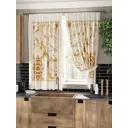 Комплект штор на ленте At Home Лорана AT961060 150x180 см вуаль цвет желтый