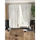 Комплект штор на ленте At Home Долион AT961105 150x180 см вуаль цвет серый