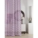 Тюль на ленте At Home Ливартис AT588091 150x250 см вуаль цвет фиолетовый