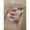 Декоративная наволочка Обуховская мануфактура Уют N-nordom/rojo 10x43 см цвет белый/серый/красный/желтый