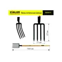 Вилы копальные Zinler малые с деревянным черенком 1200мм