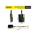 Лопата Zinler 21 см x 118 см сталь с черенком дерево