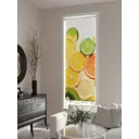Рулонная штора At home Фрианд 62x170 см цвет белый/зеленый/желтый/оранжевый