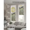 Рулонная штора At home Ранквирс 52x170 см цвет разноцветный